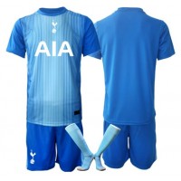 Stroje piłkarskie Tottenham Hotspur Bramkarskie Koszulka Wyjazdowej dla dzieci 2025-26 Krótki Rękaw (+ szorty)